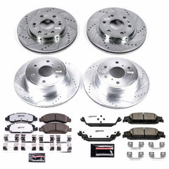 Power Stop K7225-36 Z36 Severe-Duty Truck And Tow 1-Click Front And Rear Brake Kit for 2015-2020 Chevrolet Tahoe Ppv Ssv product image
