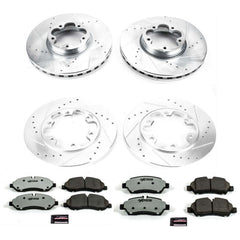 Power Stop K7234-36 Z36 Severe-Duty Truck And Tow 1-Click Front And Rear Brake Kit for 2015-2019 Ford TRANSIT-350 Hd product image