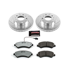 Power Stop K7303-36 Z36 Severe-Duty Truck And Tow 1-Click Drilled And Slotted Front Brake Kit for 2014-2024 Dodge RAM Promaster 1500 product image