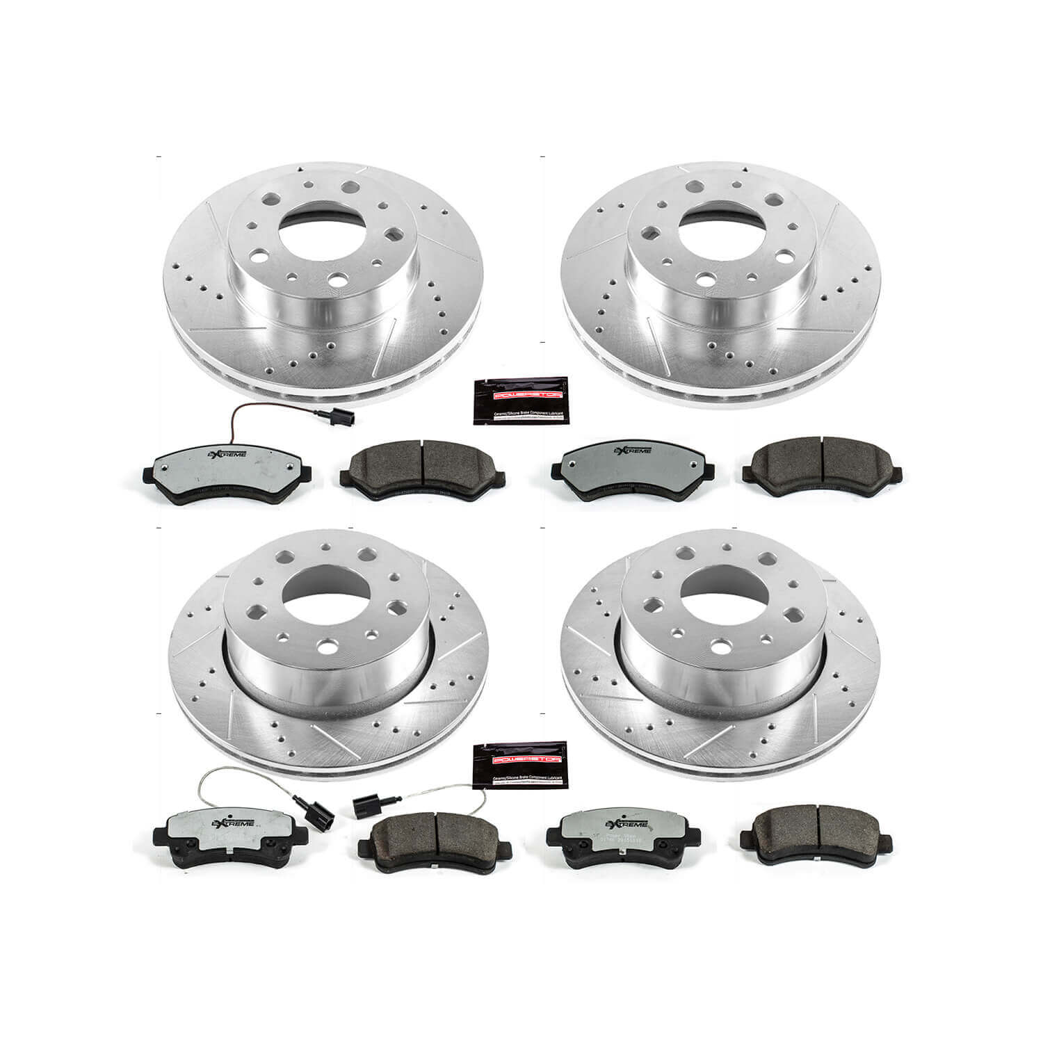 Power Stop K7304-36 Z36 Severe-Duty Truck And Tow 1-Click Front And Rear Brake Kit for 2014-2015 Dodge RAM Promaster 1500 product image