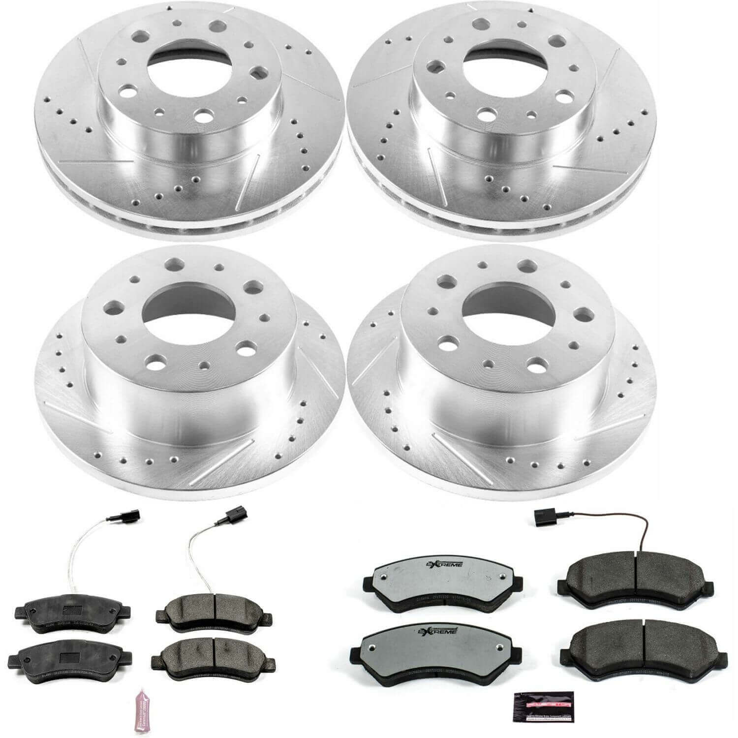 Power Stop K7308-36 Z36 Severe-Duty Truck And Tow 1-Click Front And Rear Brake Kit for 2014-2021 Dodge RAM Promaster 1500 product image