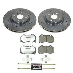 Power Stop K7360-26 Front Z26 Street Warrior 1-Click Pad And Rotor Kit for 2017-2020 Fiat 124 Spider product image
