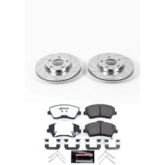 Power Stop K7370-36 Z36 Severe-Duty Truck And Tow 1-Click Front Brake Kit for 2017-2020 Hyundai Elantra product image