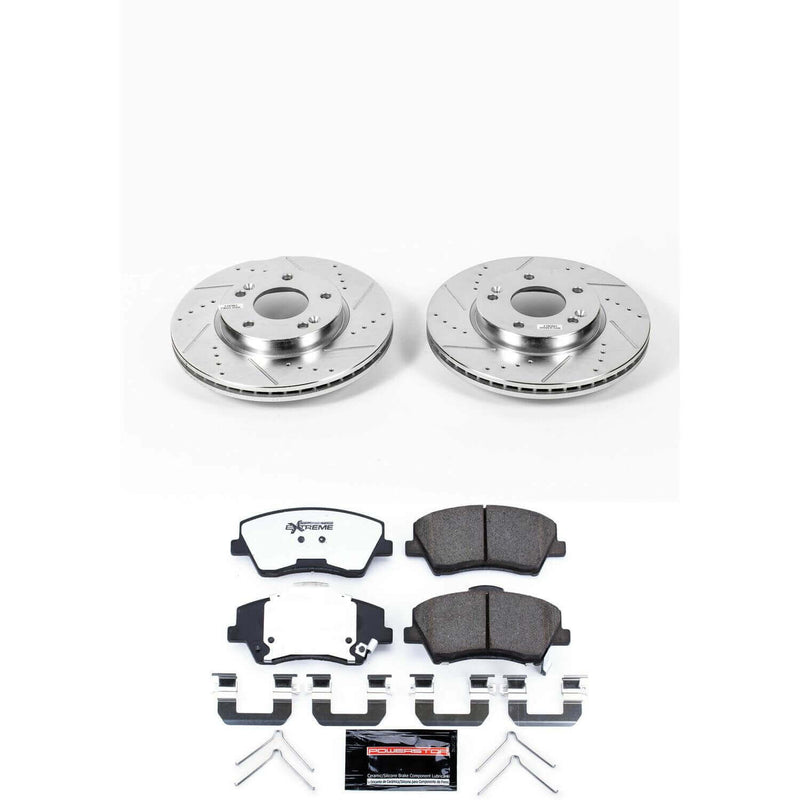 Power Stop K7370-36 Z36 Severe-Duty Truck And Tow 1-Click Front Brake Kit for 2017-2020 Hyundai Elantra product image