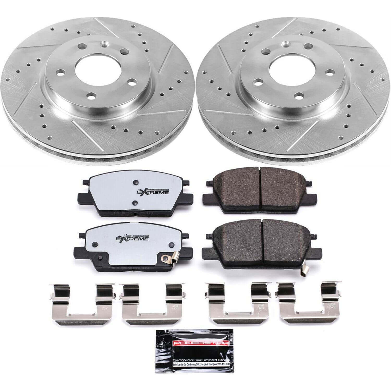 Power Stop K7400-36 Z36 Severe-Duty Truck And Tow 1-Click Front Brake Kit for 2017-2019 Buick Lacrosse product image