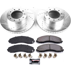 Power Stop K7422-36 Z36 Severe-Duty Truck And Tow 1-Click Front Brake Kit for 2017-2024 Ford F-450 Super Duty product image
