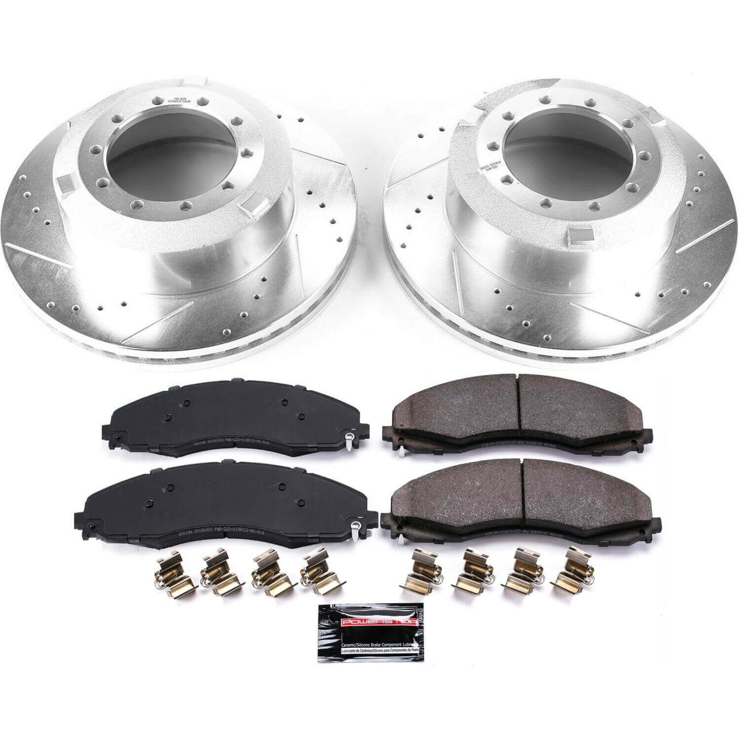 Power Stop K7424-36 Z36 Severe-Duty Truck And Tow 1-Click Rear Brake Kit for 2017-2022 Ford F-450 Super Duty product image