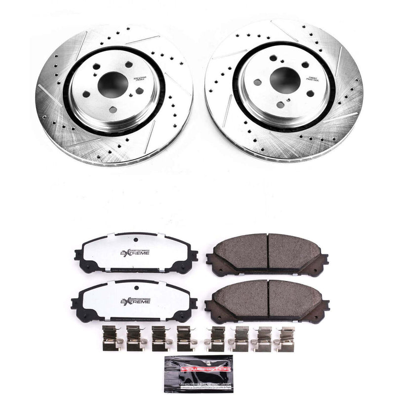 Power Stop K7688-36 Z36 Severe-Duty Truck And Tow 1-Click Front Brake Kit for 2022-2024 Lexus NX350 product image