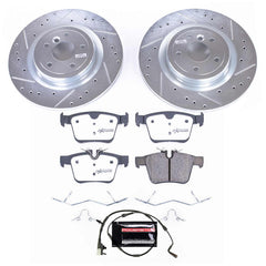 Power Stop K7733-36 Z36 Severe-Duty Truck And Tow 1-Click Rear Pad And Rotor Kit for 2017-2018 Jaguar Xe product image