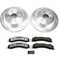 Power Stop K7877-36 Z36 Severe-Duty Truck And Tow 1-Click Rear Pad And Rotor Kit for 2016-2024 Nissan Titan Xd product image