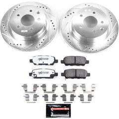 Power Stop K7881-26 Z26 Street Warrior 1-Click Rear Brake Kit for 2008-2017 Nissan Juke Nismo product image