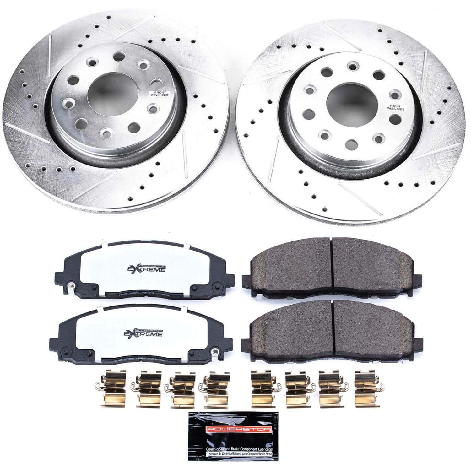 Power Stop K7940-36 Z36 Severe-Duty Truck And Tow 1-Click Front Brake Kit for 2020-2023 Jeep Gladiator product image
