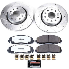Power Stop K7940-36 Z36 Severe-Duty Truck And Tow 1-Click Front Brake Kit for 2020-2023 Jeep Gladiator product image