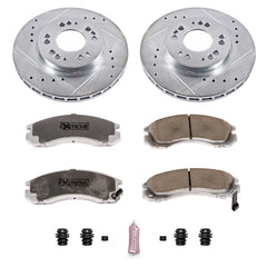 Power Stop K798-26 Z26 Extreme Street Warrior 1-Click Brake Kit (Front) for 1991-2004 Dodge Stealth - product image