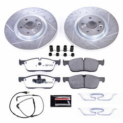 Power Stop K7991-36 Z36 Severe-Duty Truck And Tow 1-Click Front Brake Kit for 2015-2019 Land Rover Discovery Sport product image
