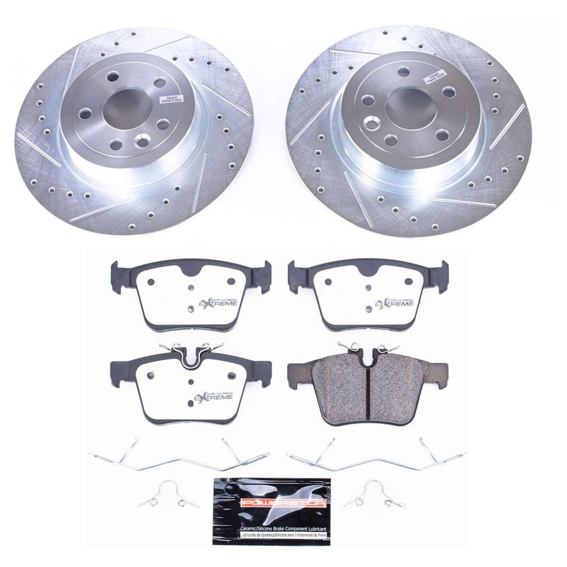 Power Stop K7994-36 Z36 Severe-Duty Truck And Tow 1-Click Rear Brake Kit for 2016-2019 Land Rover Range Rover Evoque product image