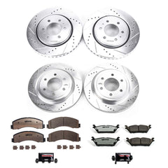 Power Stop K8026-36 Z36 Severe-Duty Truck And Tow 1-Click Front And Rear Brake Kit for 2018-2021 Ford Expedition product image