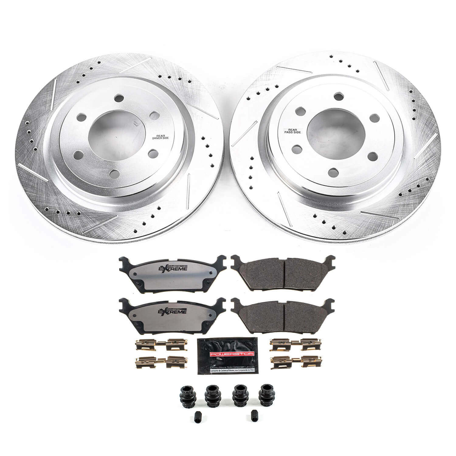 Power Stop K8030-36 Z36 Severe-Duty Truck And Tow 1-Click Rear Brake Kit for 2018-2021 Ford Expedition product image