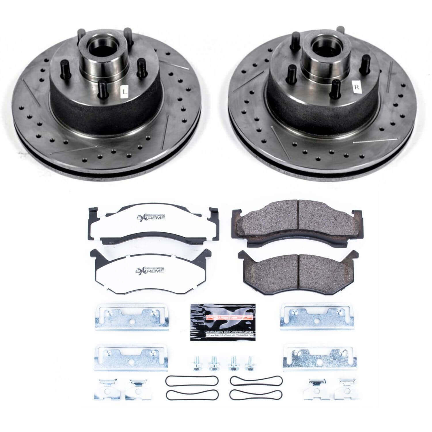 Power Stop K8079-36 Z36 Severe-Duty Truck And Tow 1-Click Front Brake Kit for 1980-1981 Chrysler Town & Country product image