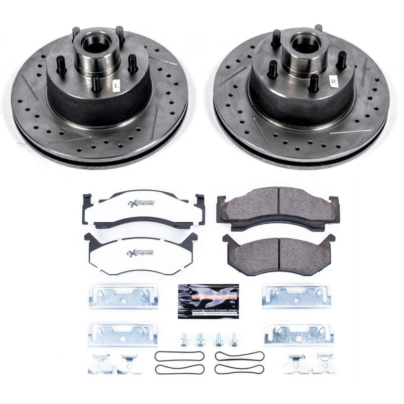 Power Stop K8079-36 Z36 Severe-Duty Truck And Tow 1-Click Front Brake Kit for 1980-1981 Chrysler Town & Country product image