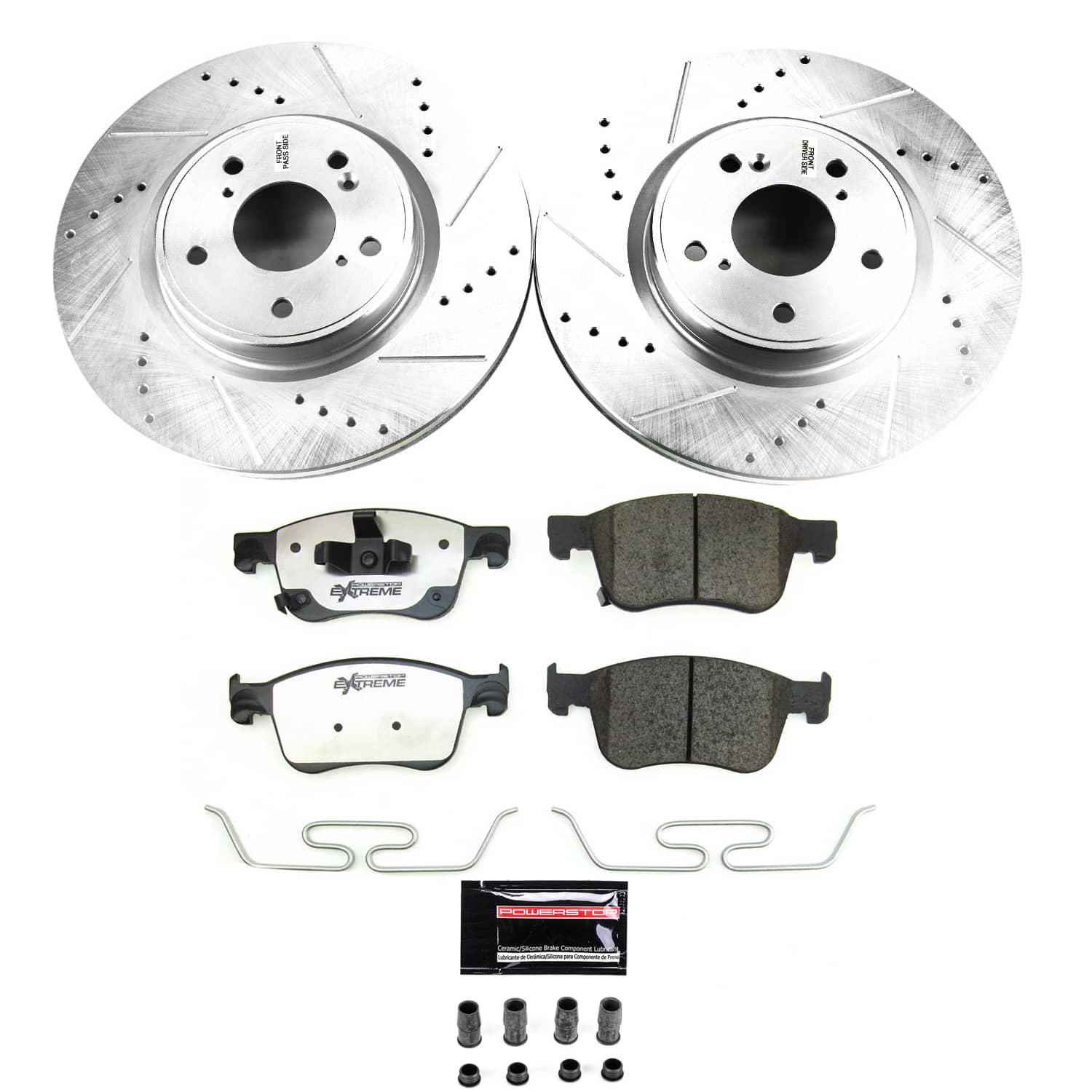 Power Stop K8165-26 - Front Z26 Street Warrior Pad And Rotor Kit vehicle fitment brake part