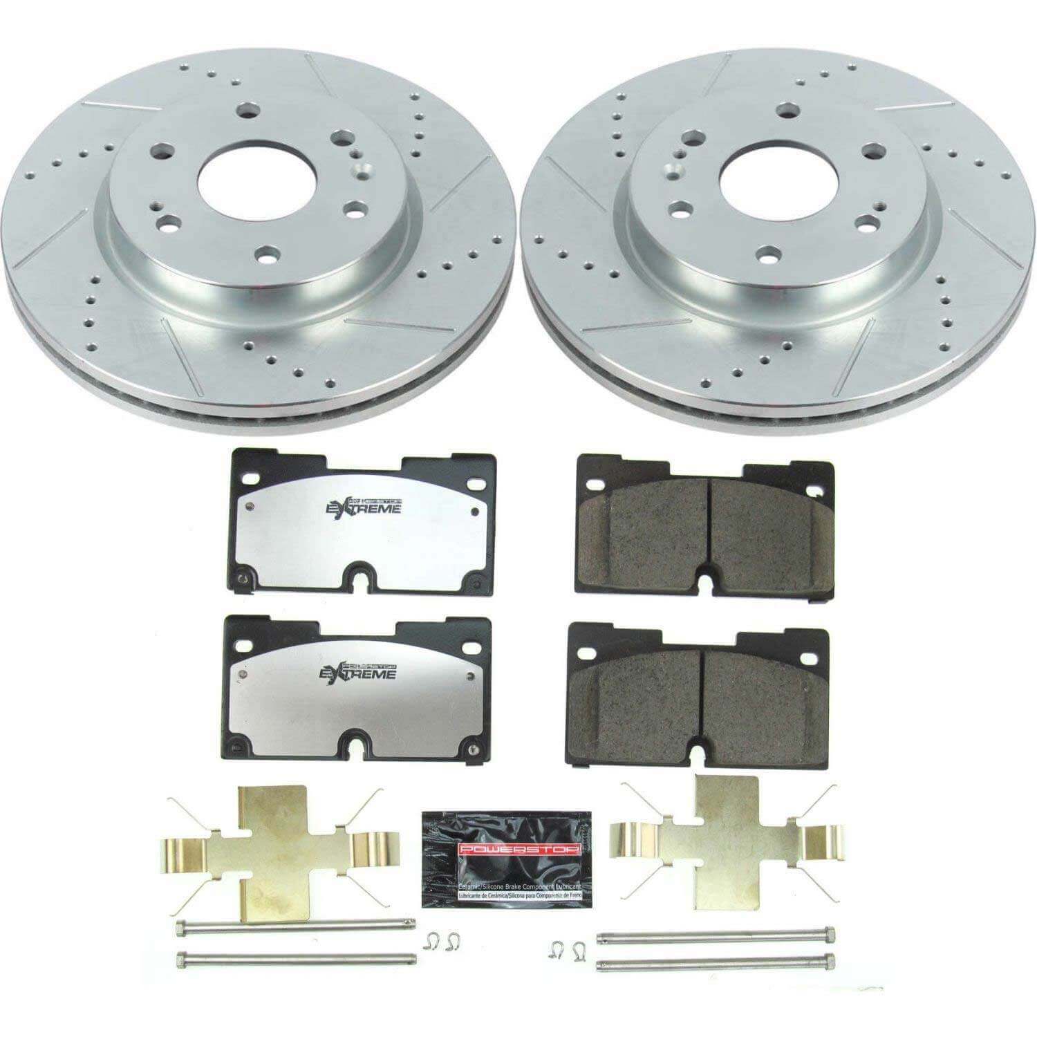 Power Stop K8172-36 Front Z36 Severe-Duty Truck And Tow 1-Click Pad And Rotor Kit for 2021-2022 Cadillac Escalade product image