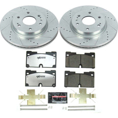 Power Stop K8172-36 Front Z36 Severe-Duty Truck And Tow 1-Click Pad And Rotor Kit for 2021-2022 Cadillac Escalade product image