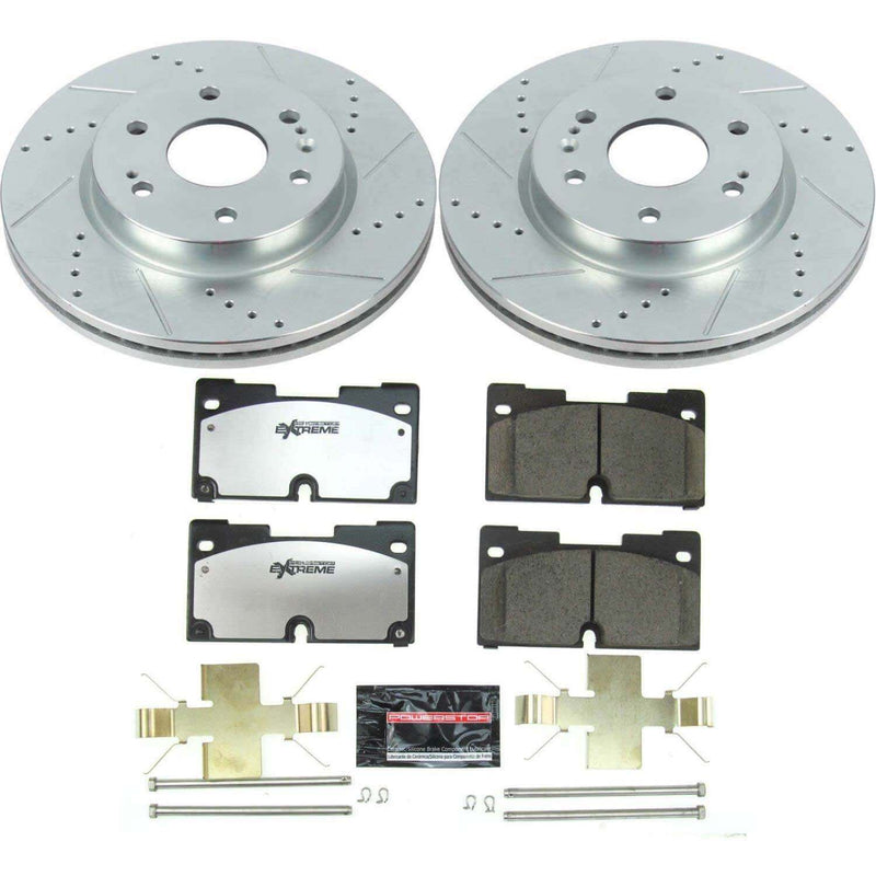 Power Stop K8172-36 Front Z36 Severe-Duty Truck And Tow 1-Click Pad And Rotor Kit for 2021-2022 Cadillac Escalade product image