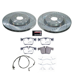Power Stop K8208-36 Rear Z36 Severe-Duty Truck And Tow 1-Click Pad And Rotor Kit for 2017-2018 Jaguar F-Pace product image