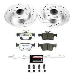 Power Stop K8330-26 - Rear Z26 Street Warrior Pad And Rotor Kit vehicle fitment brake part
