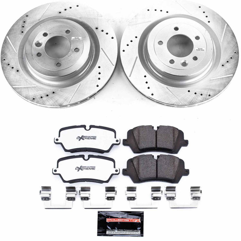 Power Stop K8385-36 Z36 Severe-Duty Truck And Tow 1-Click Rear Pad And Rotor Kit for 2021-2025 Land Rover Defender 110 product image