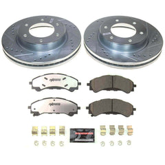 Power Stop K8413-36 - Front Z36 Severe-Duty Truck And Tow 1-Click Pad And Rotor Kit vehicle fitment brake part