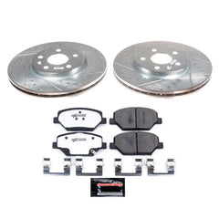 Power Stop K8466-26 Front Z26 Street Warrior 1-Click Pad And Rotor Kit for 2019-2020 Buick Envision product image