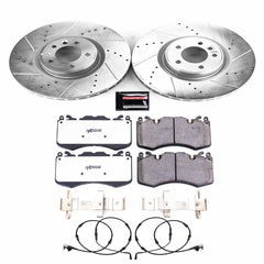 Power Stop K8473-36 Front Z36 Severe-Duty Truck And Tow 1-Click Pad And Rotor Kit for 2021-2025 Land Rover Discovery product image
