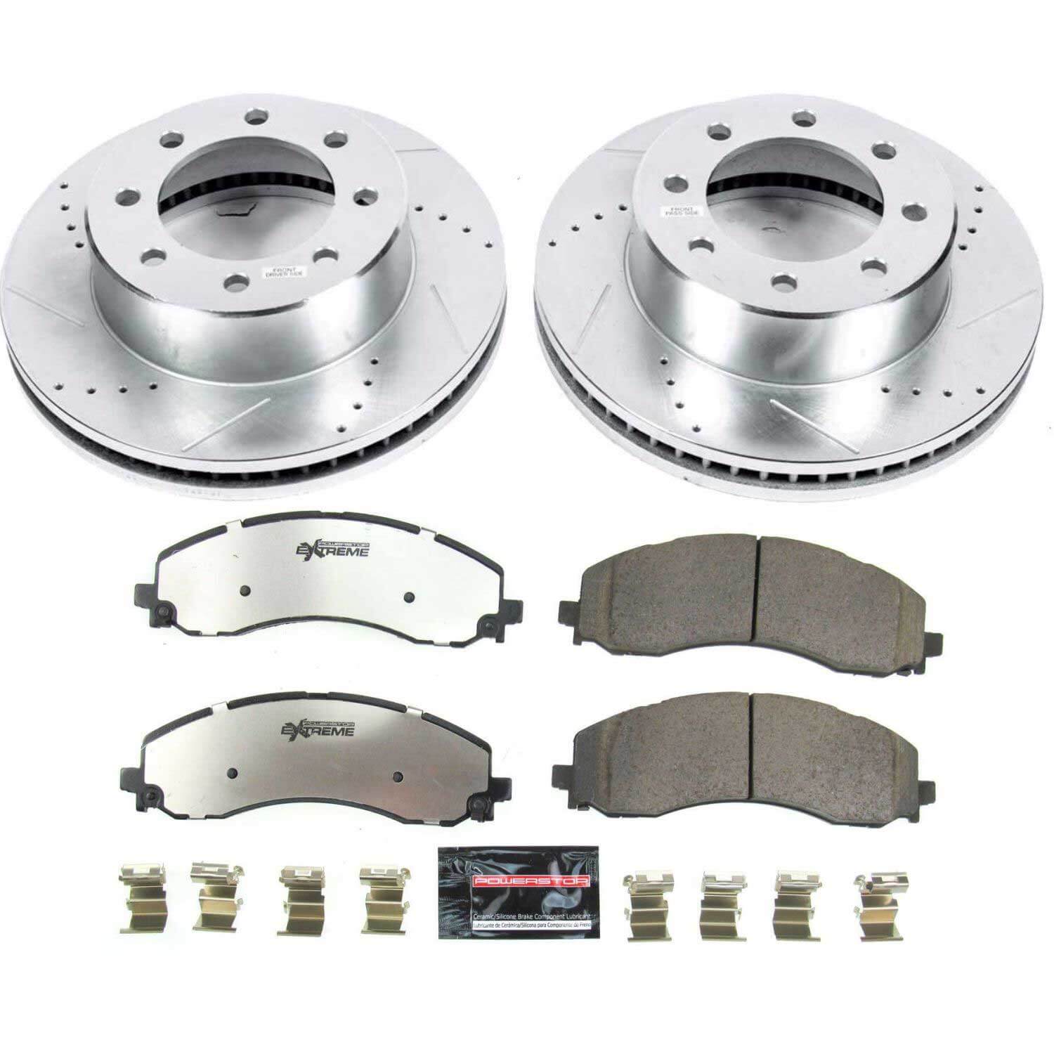 Power Stop K8478-36 Front Z36 Severe-Duty Truck And Tow 1-Click Pad And Rotor Kit for 2019 Dodge Ram 2500 product image