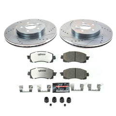 Power Stop K8480-26 Front Z26 Street Warrior 1-Click Pad And Rotor Kit for 2019-2021 Subaru Forester Base product image