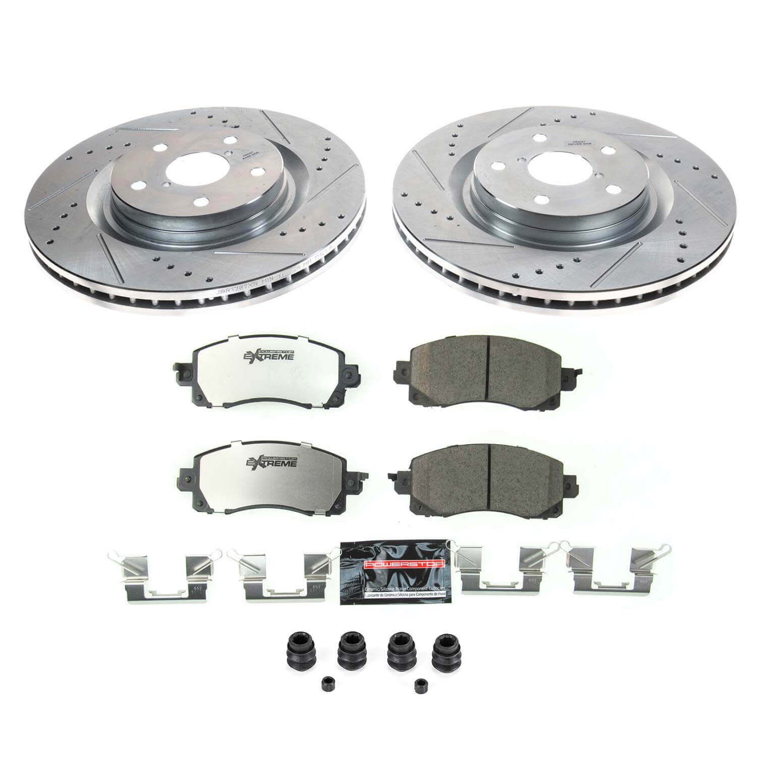 Power Stop K8481-26 Front Z26 Street Warrior 1-Click Pad And Rotor Kit for 2019-2021 Subaru Forester Limited, Premium, Sport, Touring product image