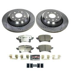 Power Stop K8490-36 Rear Z36 Severe-Duty Truck And Tow 1-Click Pad And Rotor Kit for 2020-2024 Jeep Gladiator product image