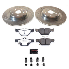 Power Stop K8493-26 Rear Z26 Street Warrior 1-Click Pad And Rotor Kit for 2019-2020 Subaru Ascent product image