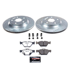Power Stop K8495-26 Rear Z26 Street Warrior 1-Click Pad And Rotor Kit for 2019-2022 Subaru Forester product image