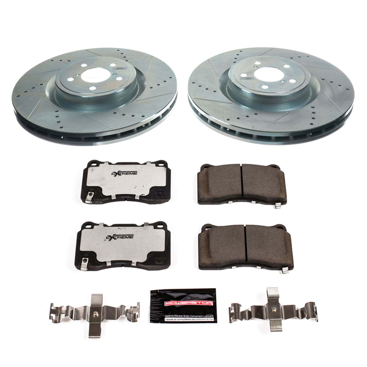 Power Stop K8610-26 Front Z26 Street Warrior 1-Click Pad And Rotor Kit for 2019-2020 Toyota 86 product image