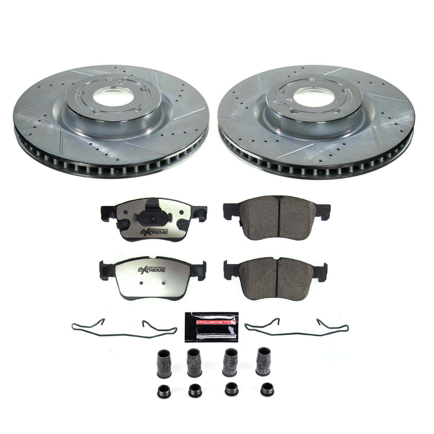 Power Stop K8643-36 Front Z36 Severe-Duty Truck And Tow 1-Click Pad And Rotor Kit for 2021-2024 Ford Bronco Sport product image