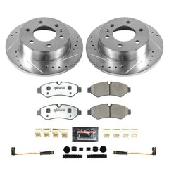 Power Stop K8649-36 Rear Z36 Severe-Duty Truck And Tow 1-Click Pad And Rotor Kit for 2019-2021 Freightliner Sprinter 3500 product image