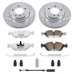 Power Stop K867-26 Z26 Extreme Street Warrior 1-Click Brake Kit (Front) for 2001-2002 BMW Z3 product image