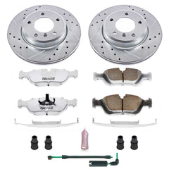 Power Stop K868-26 Z26 Extreme Street Warrior 1-Click Brake Kit (Front) for 2001-2005 BMW 325XI product image