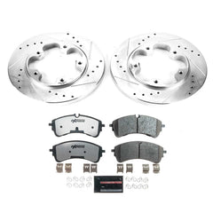 Power Stop K8714-36 Rear Z36 Severe-Duty Truck And Tow 1-Click Pad And Rotor Kit for 2020 Ford TRANSIT-150 product image