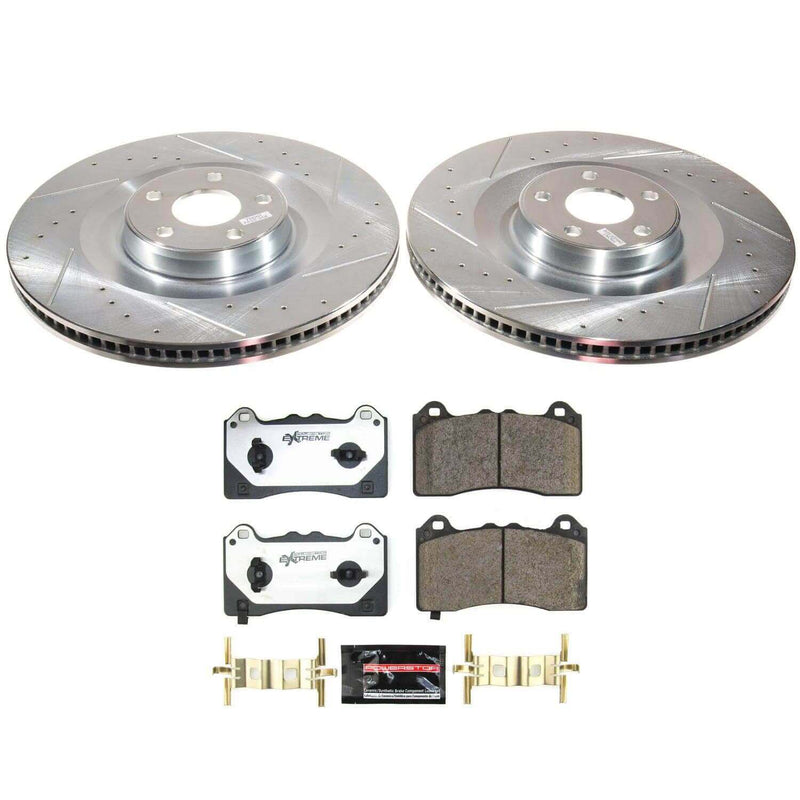Power Stop K8745-26 - Front Z26 Street Warrior Pad And Rotor Kit vehicle fitment brake part