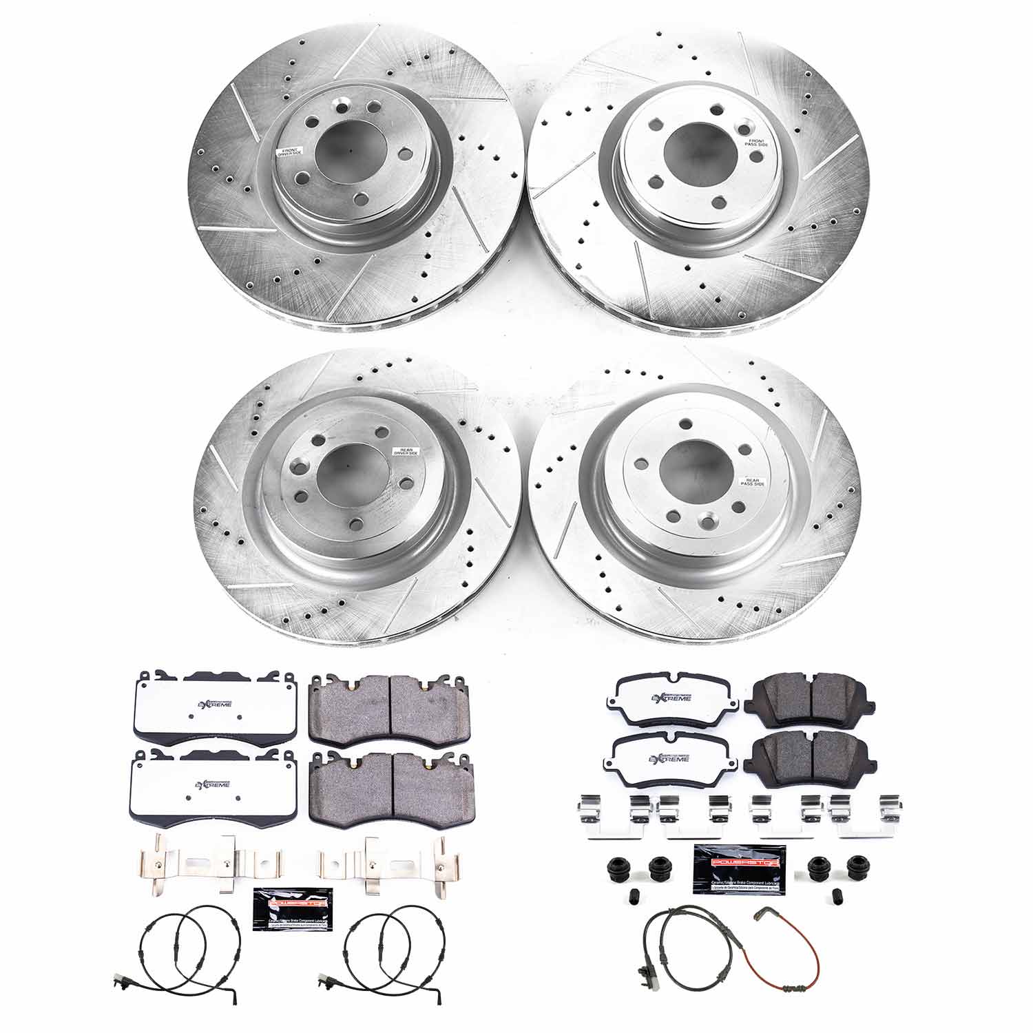 Power Stop K8789-36 Front And Rear Z36 Severe-Duty Truck And Tow 1-Click Pad And Rotor Kit for 2019-2020 Land Rover Range Rover SV Autobiography, SV Autobiography Dynamic product image