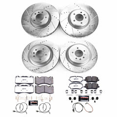 Power Stop K8789-36 Front And Rear Z36 Severe-Duty Truck And Tow 1-Click Pad And Rotor Kit for 2019-2020 Land Rover Range Rover SV Autobiography, SV Autobiography Dynamic product image