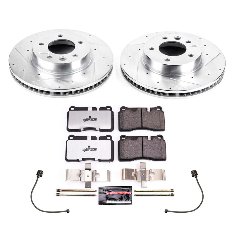 Power Stop K8821-26 Front Z26 Street Warrior 1-Click Pad And Rotor Kit for 2011-2017 Volkswagen Touareg product image